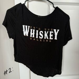 Windsor Black Crop Top (Bartenders!)